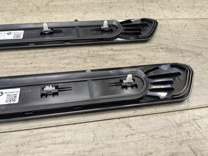 18-24 OEM BMW G01 G02 X3 X4 X Line Front Left Right Door Cover Trim Sills PAIR
