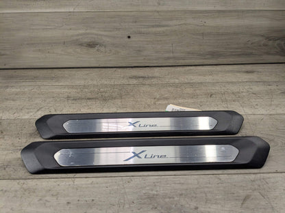 18-24 OEM BMW G01 G02 X3 X4 X Line Front Left Right Door Cover Trim Sills PAIR