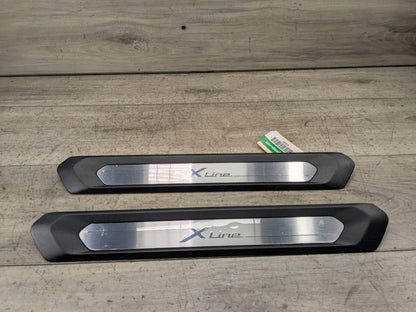 18-24 OEM BMW G01 G02 X3 X4 X Line Front Left Right Door Cover Trim Sills PAIR