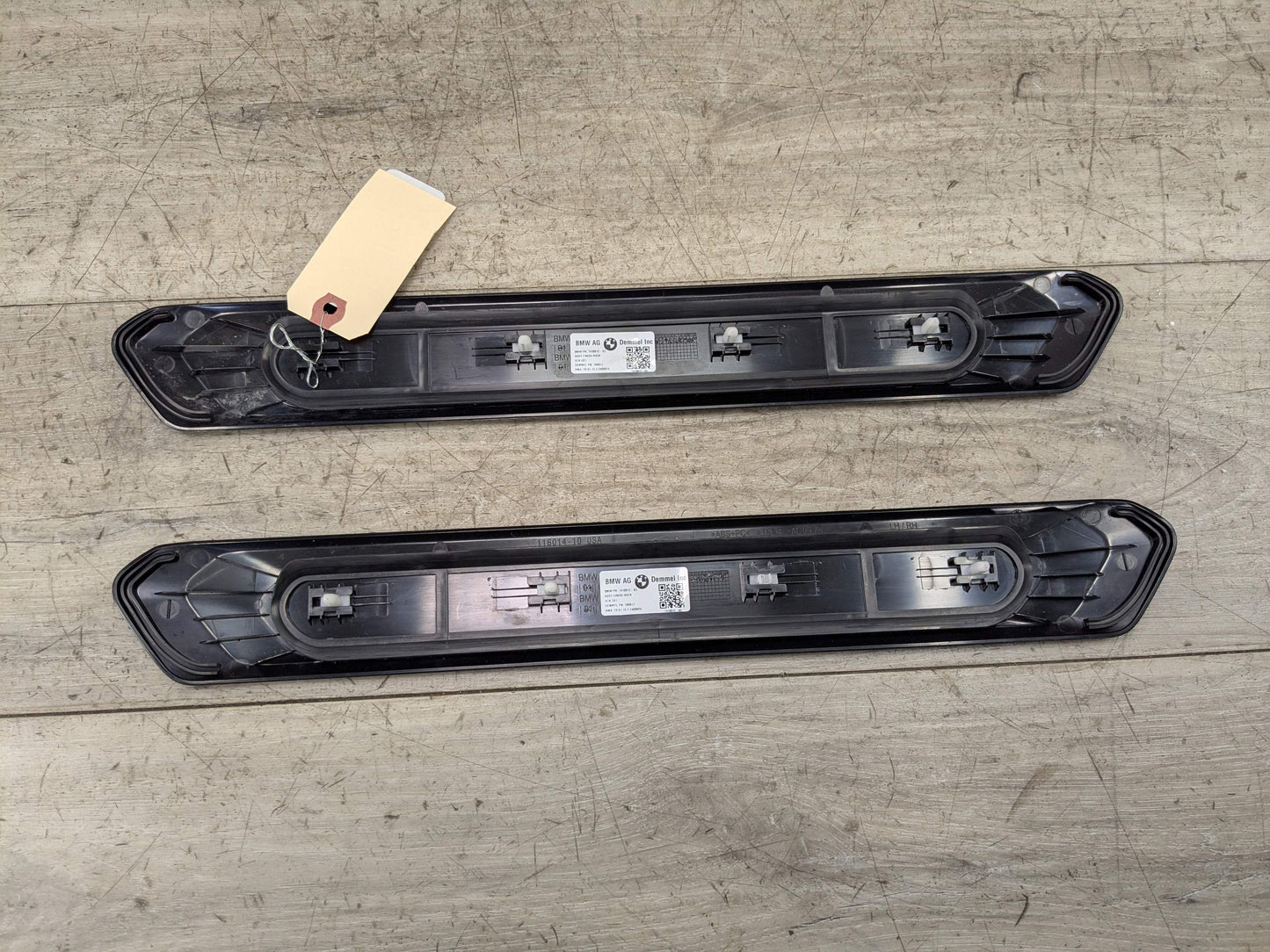 18-24 OEM BMW G01 G02 X3 X4 X Line Front Left Right Door Cover Trim Sills PAIR