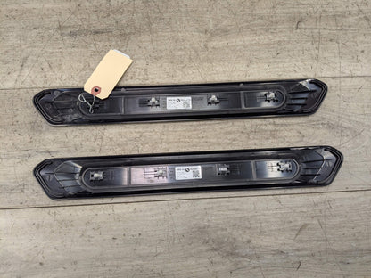 18-24 OEM BMW G01 G02 X3 X4 X Line Front Left Right Door Cover Trim Sills PAIR