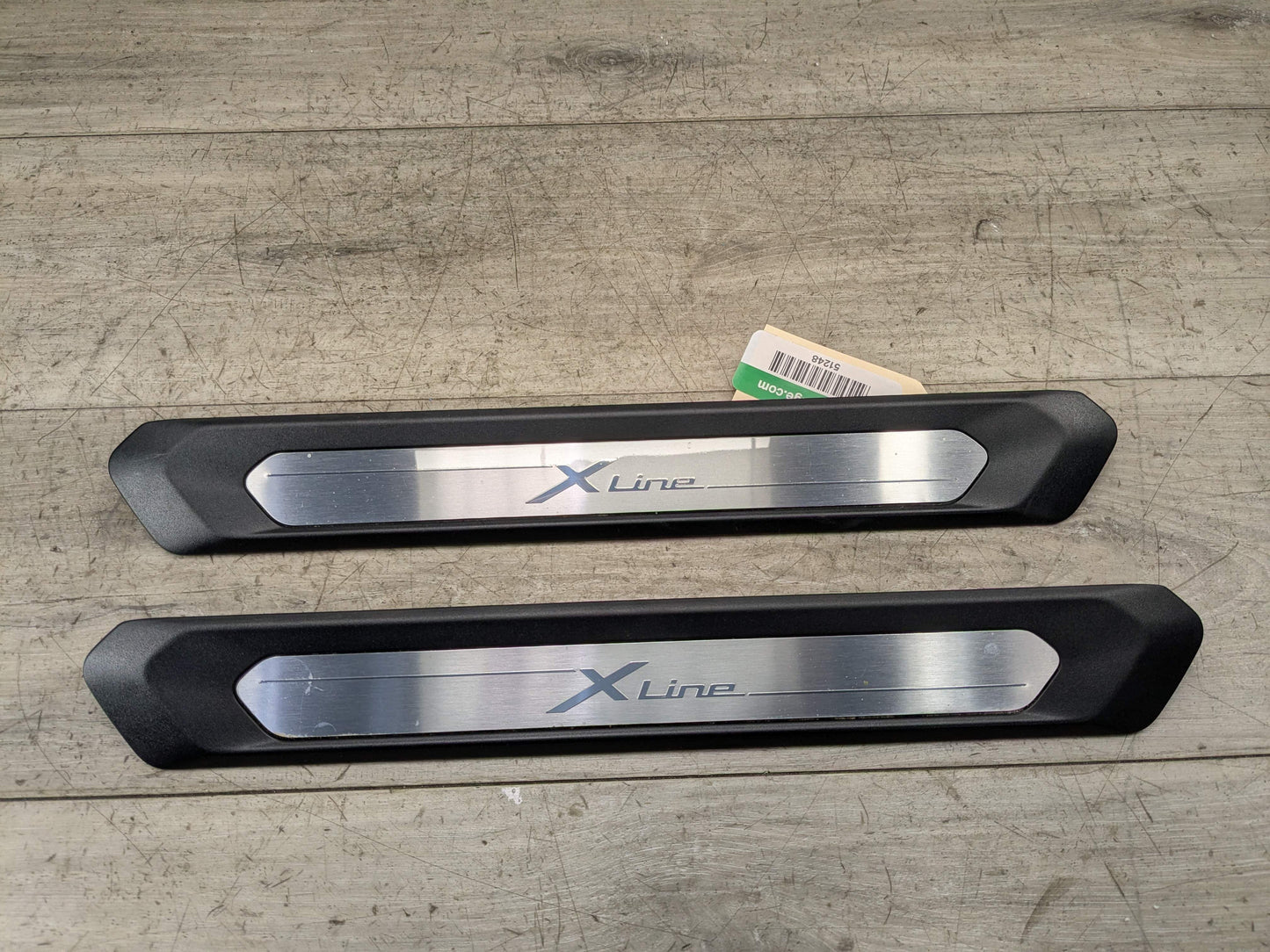 18-24 OEM BMW G01 G02 X3 X4 X Line Front Left Right Door Cover Trim Sills PAIR
