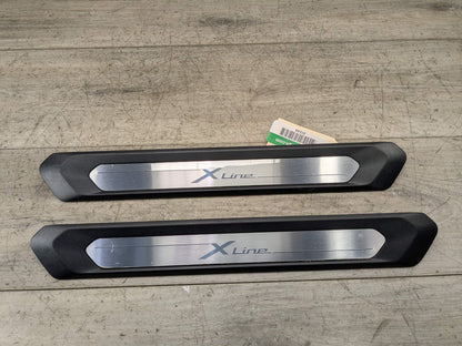 18-24 OEM BMW G01 G02 X3 X4 X Line Front Left Right Door Cover Trim Sills PAIR