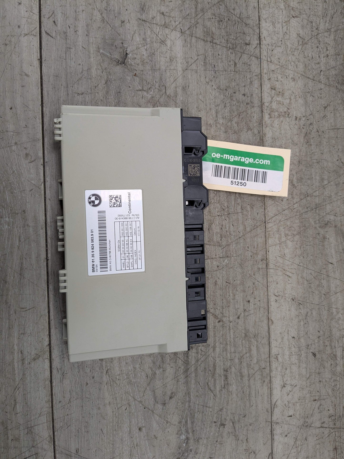 OEM BMW G01 G20 G42 G87 Front Left Driver side Seat Control Module
