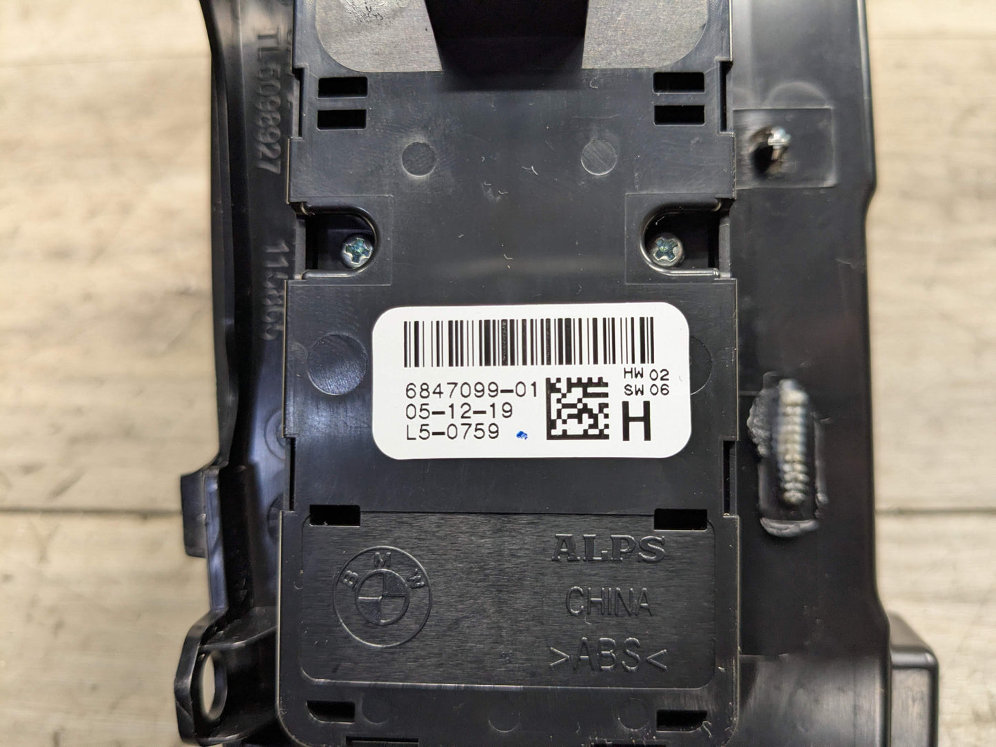 OEM BMW G01 G02 G20 X3 X5 X7 F90 M5 Front Driver Main Master Power Window Switch