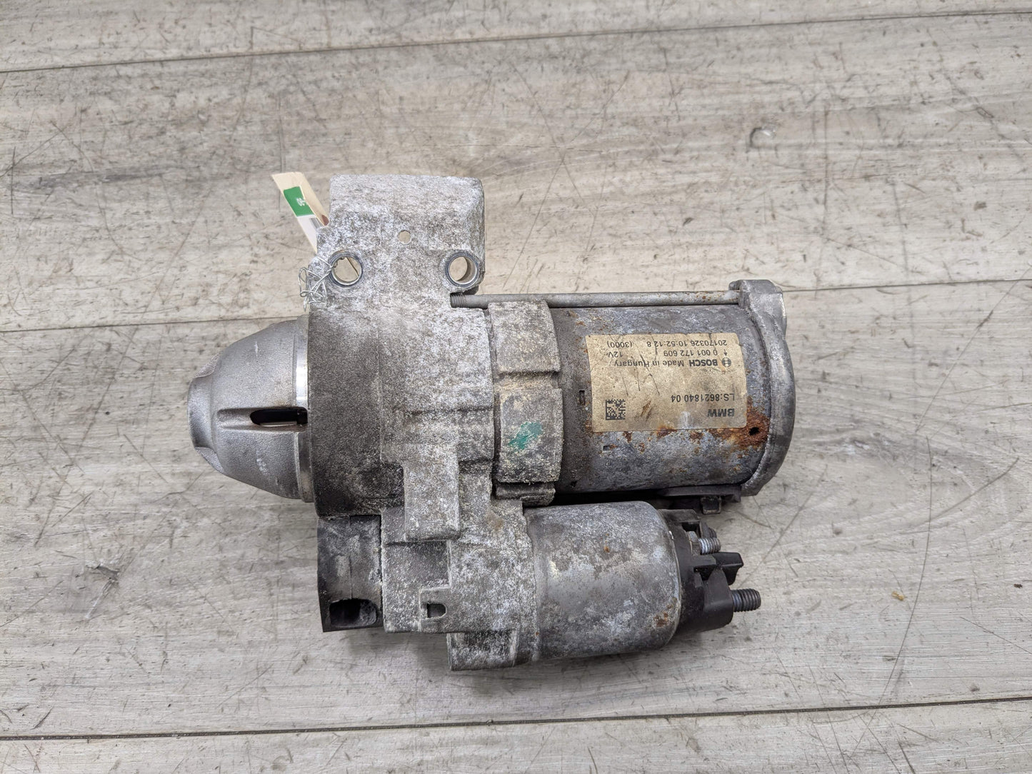 16-20 OEM BMW F22 F23 F30 F32 F33 F36 G01 G12 G30 BOSCH Engine B58 Starter Motor