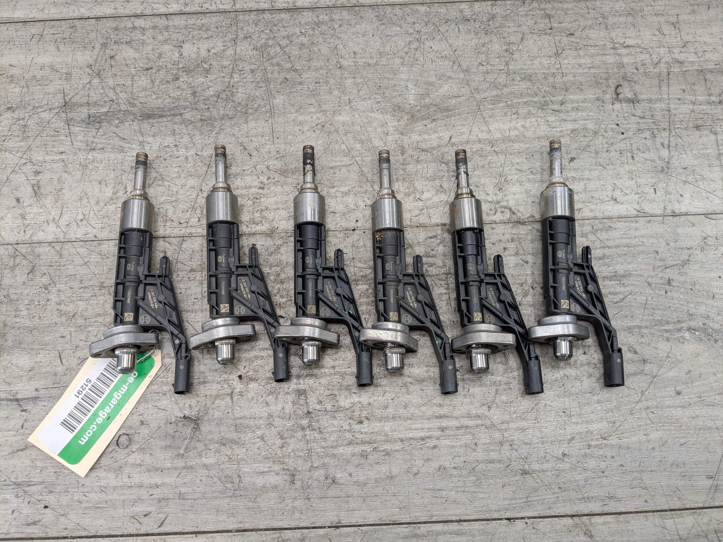 OEM BMW F30 F32 G11 G12 G20 G30 B46 B58 Engine High Pressure Fuel Injectors 6 pc