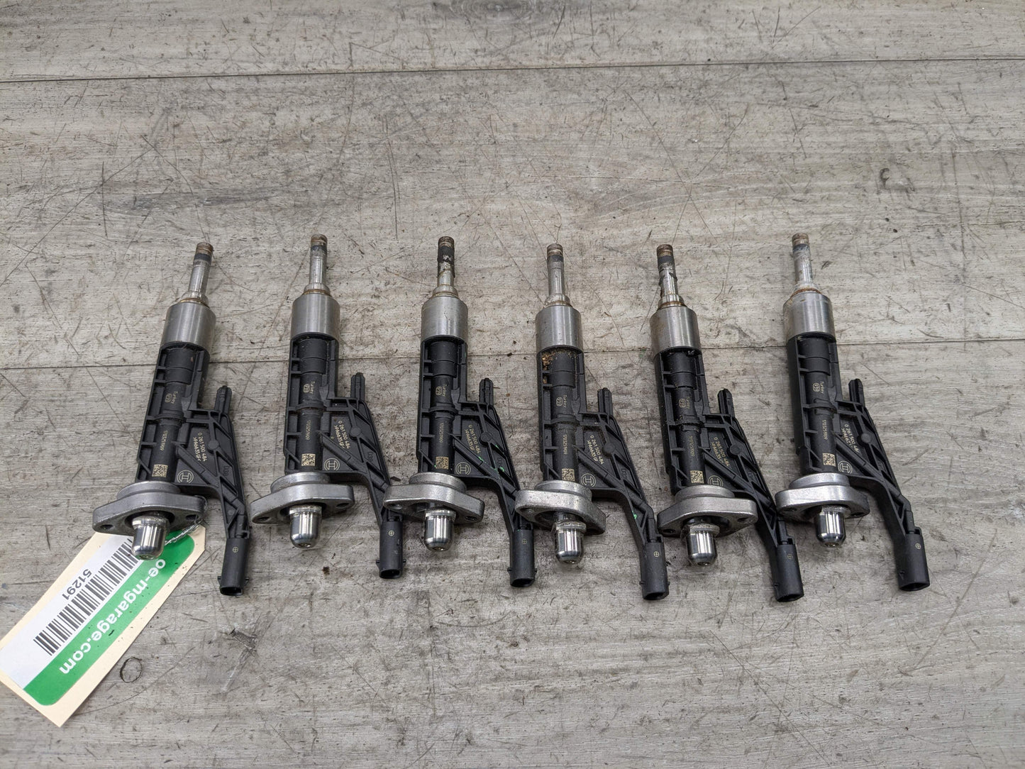 OEM BMW F30 F32 G11 G12 G20 G30 B46 B58 Engine High Pressure Fuel Injectors 6 pc