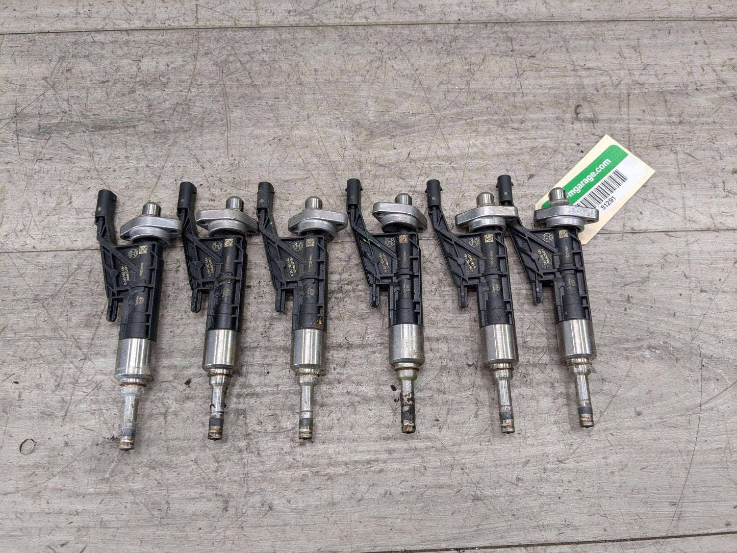 OEM BMW F30 F32 G11 G12 G20 G30 B46 B58 Engine High Pressure Fuel Injectors 6 pc