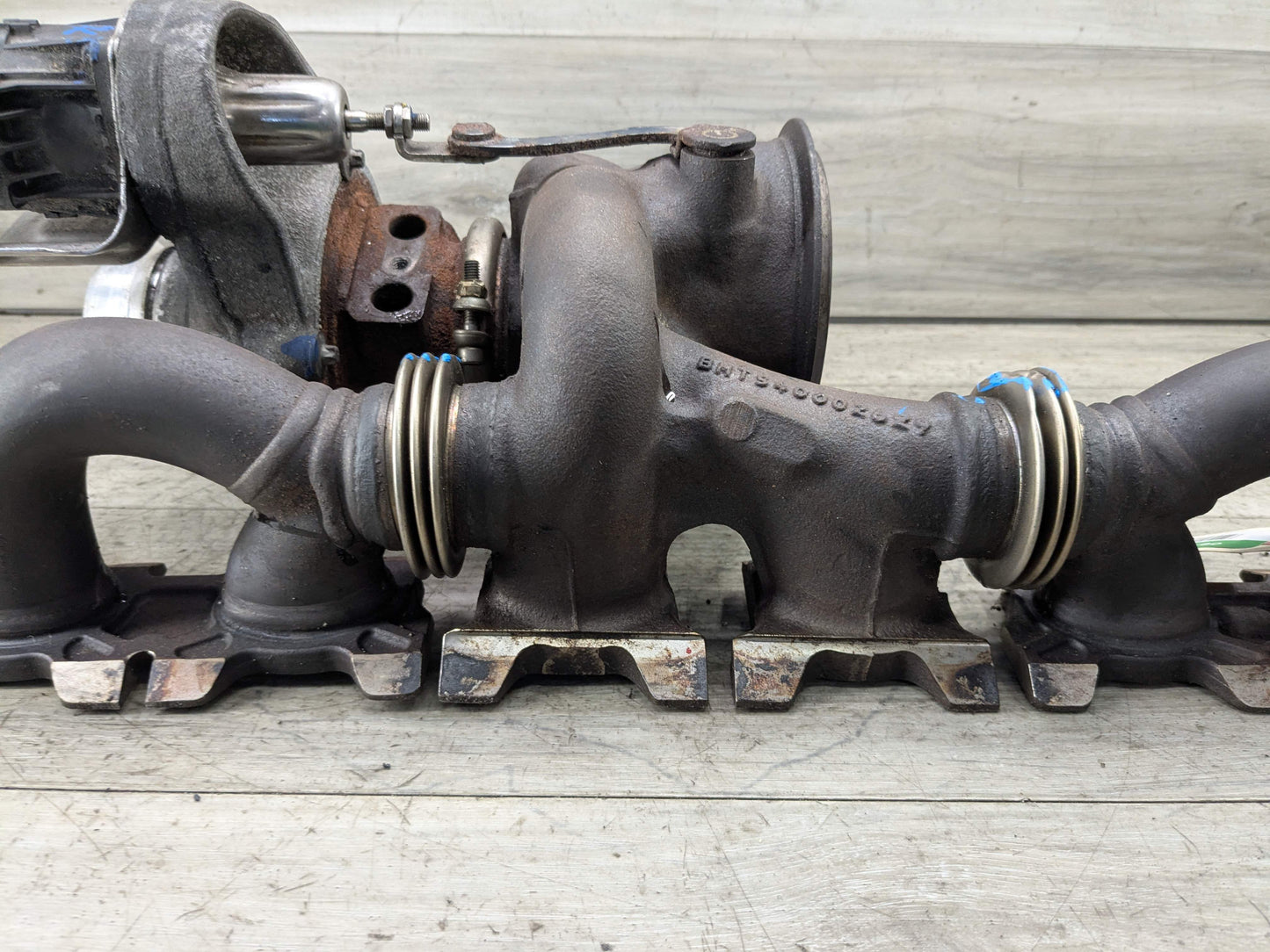 16-20 OEM BMW F30 F32 F34 F36 G01 G12 G30 Turbo Charger w/ Manifold B58 EWG