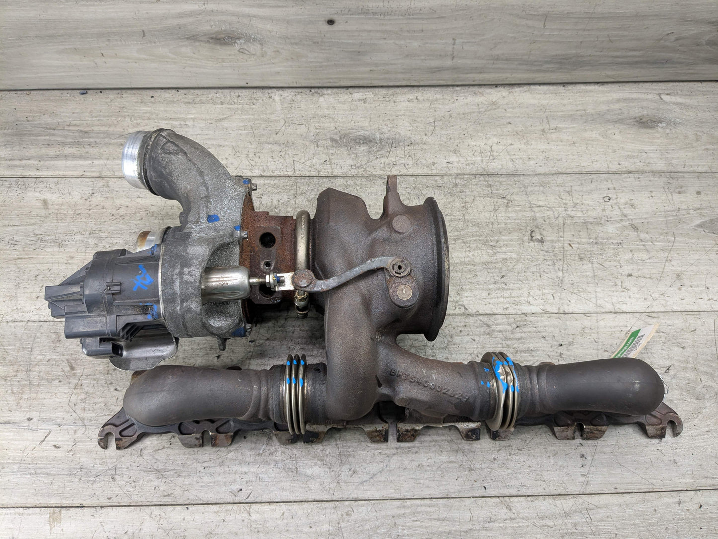 16-20 OEM BMW F30 F32 F34 F36 G01 G12 G30 Turbo Charger w/ Manifold B58 EWG