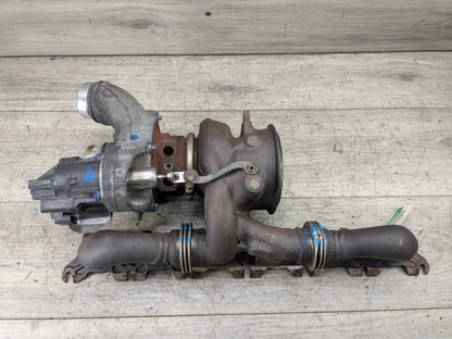 16-20 OEM BMW F30 F32 F34 F36 G01 G12 G30 Turbo Charger w/ Manifold B58 EWG