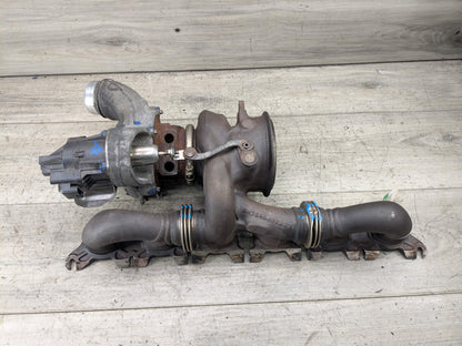 16-20 OEM BMW F30 F32 F34 F36 G01 G12 G30 Turbo Charger w/ Manifold B58 EWG