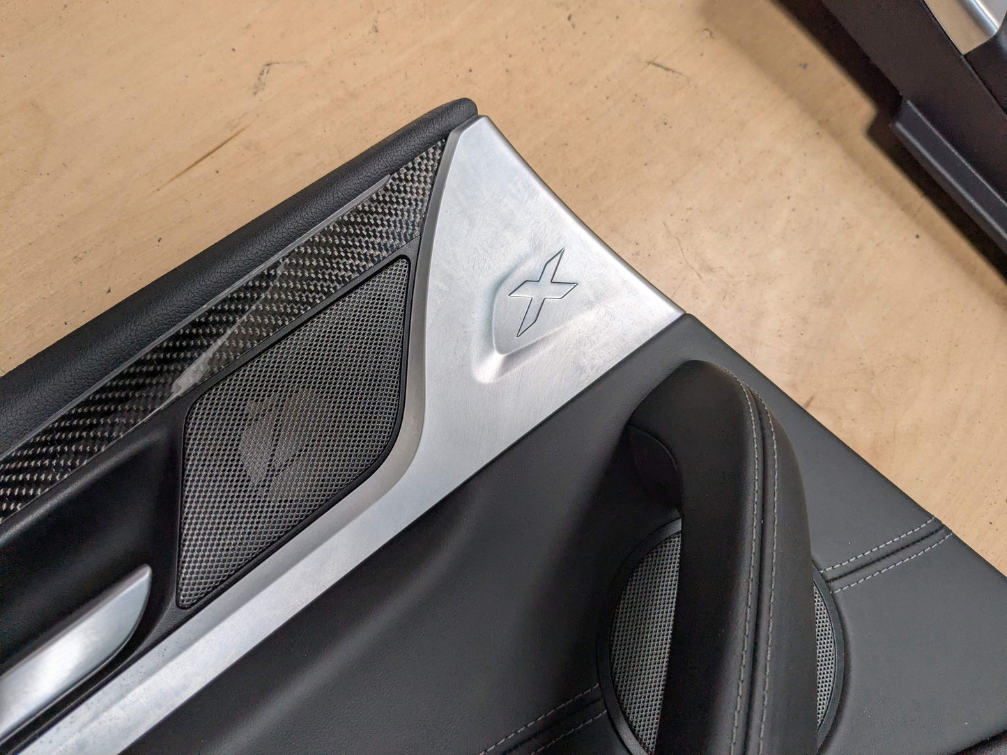 *OEM BMW F97 G01 X3 X3M Front Rear Left Right Door Panel Cards SET CARBON FIBER
