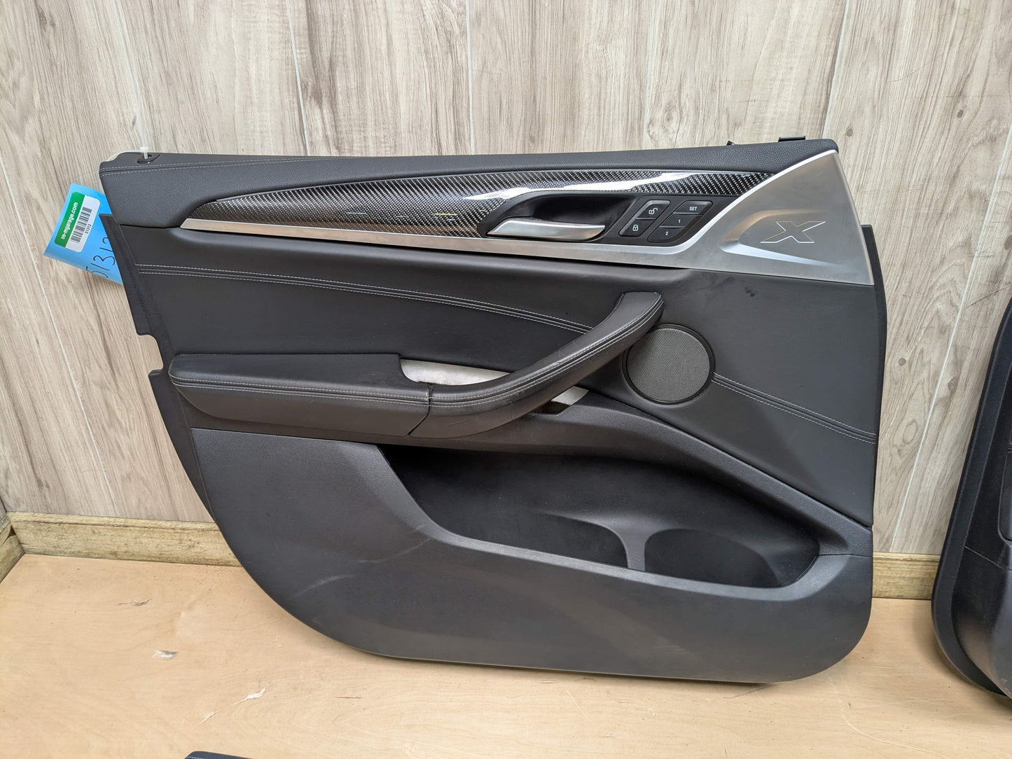 *OEM BMW F97 G01 X3 X3M Front Rear Left Right Door Panel Cards SET CARBON FIBER