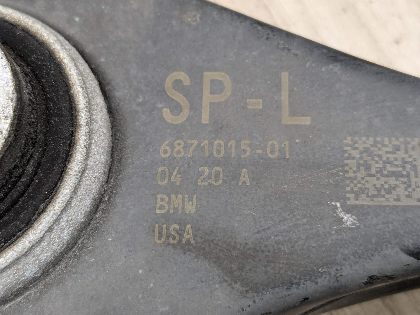 18-24 OEM BMW G01 G02 X3 X4 REAR Left Driver Side Upper Lower Control Arm SET