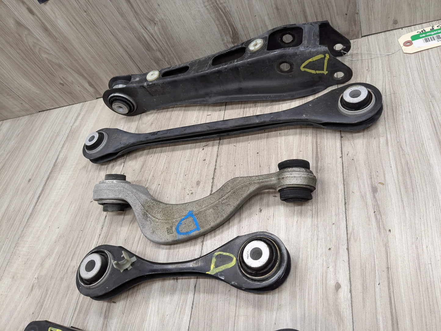 18-24 OEM BMW G01 G02 X3 X4 REAR Left Driver Side Upper Lower Control Arm SET