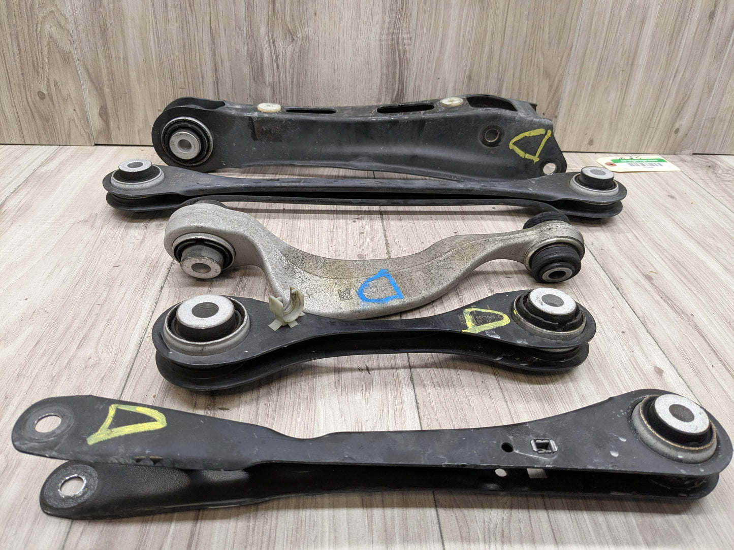 18-24 OEM BMW G01 G02 X3 X4 REAR Left Driver Side Upper Lower Control Arm SET