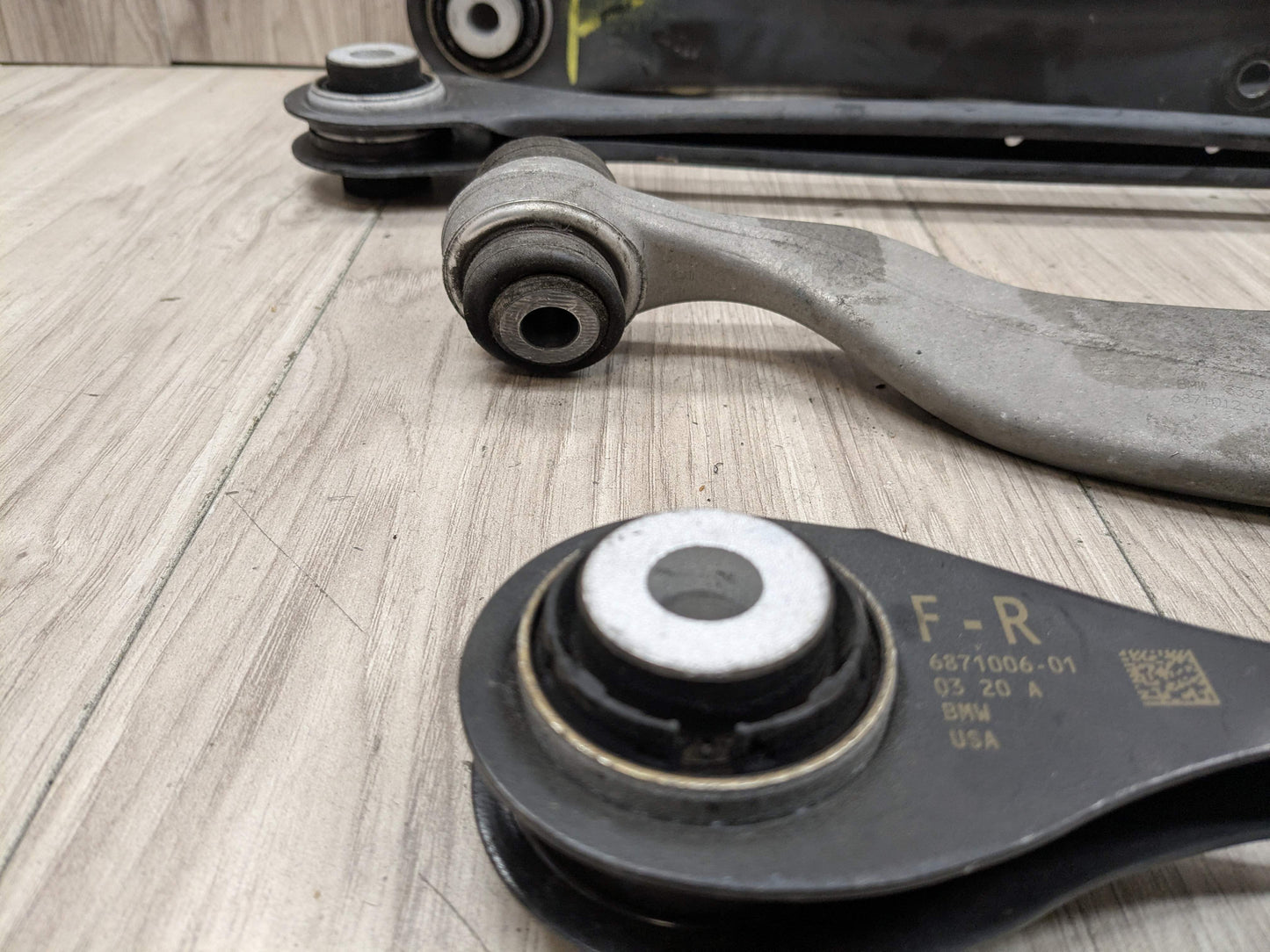 18-24 OEM BMW G01 G02 X3 X4 REAR Right Passenger Upper Lower Control Arm SET