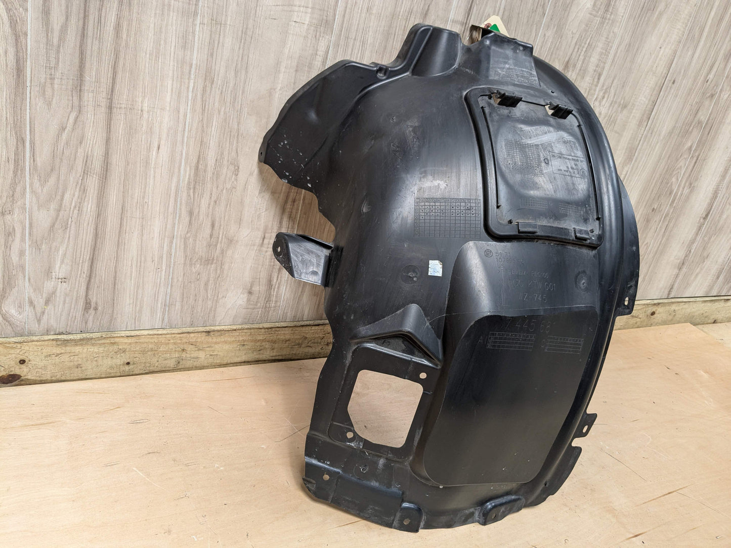 18-24 OEM BMW G01 G02 X3 X4 Front Left Driver Fender Liner Wheel Splash Shield