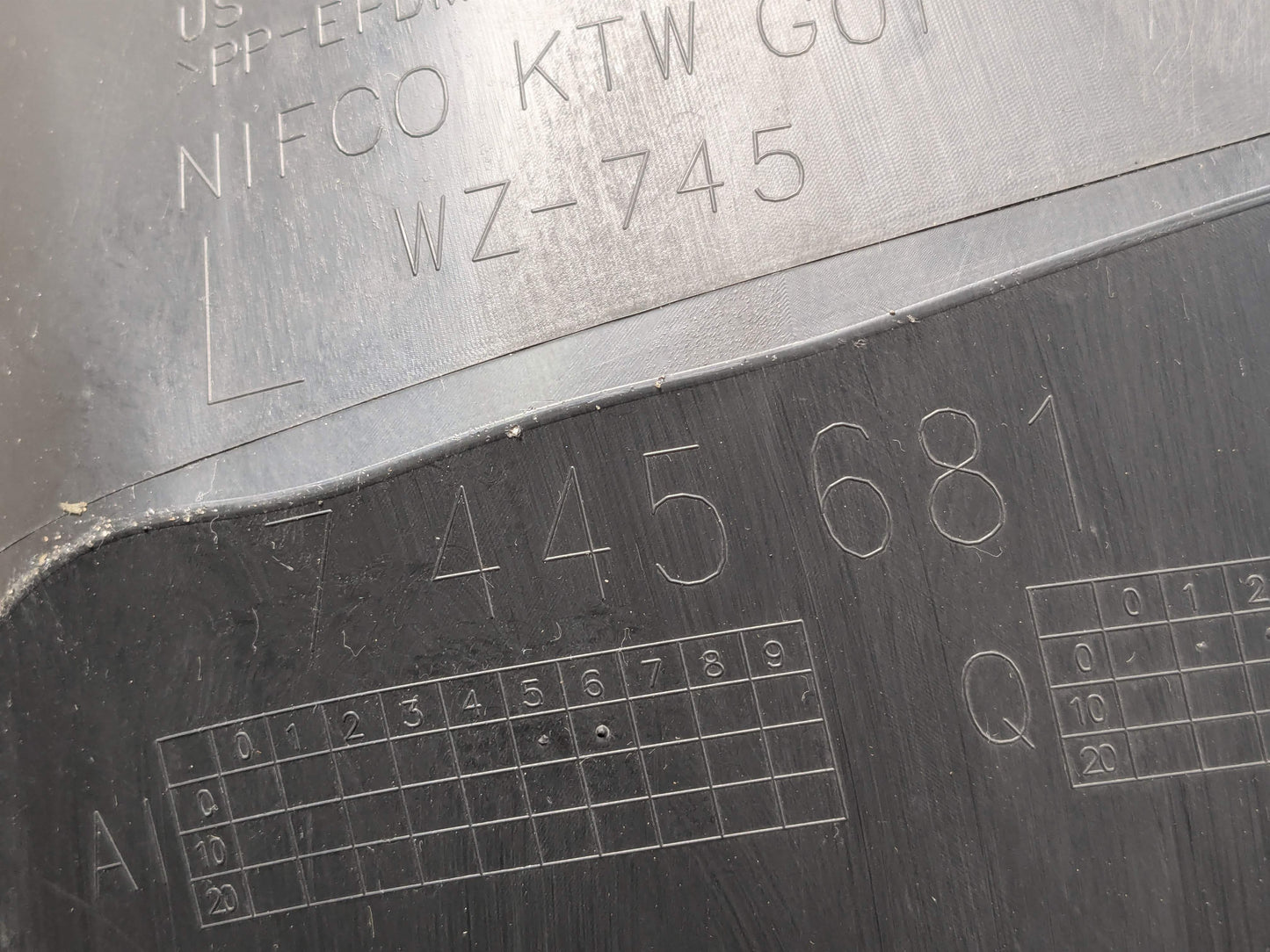 18-24 OEM BMW G01 G02 X3 X4 Front Left Driver Fender Liner Wheel Splash Shield