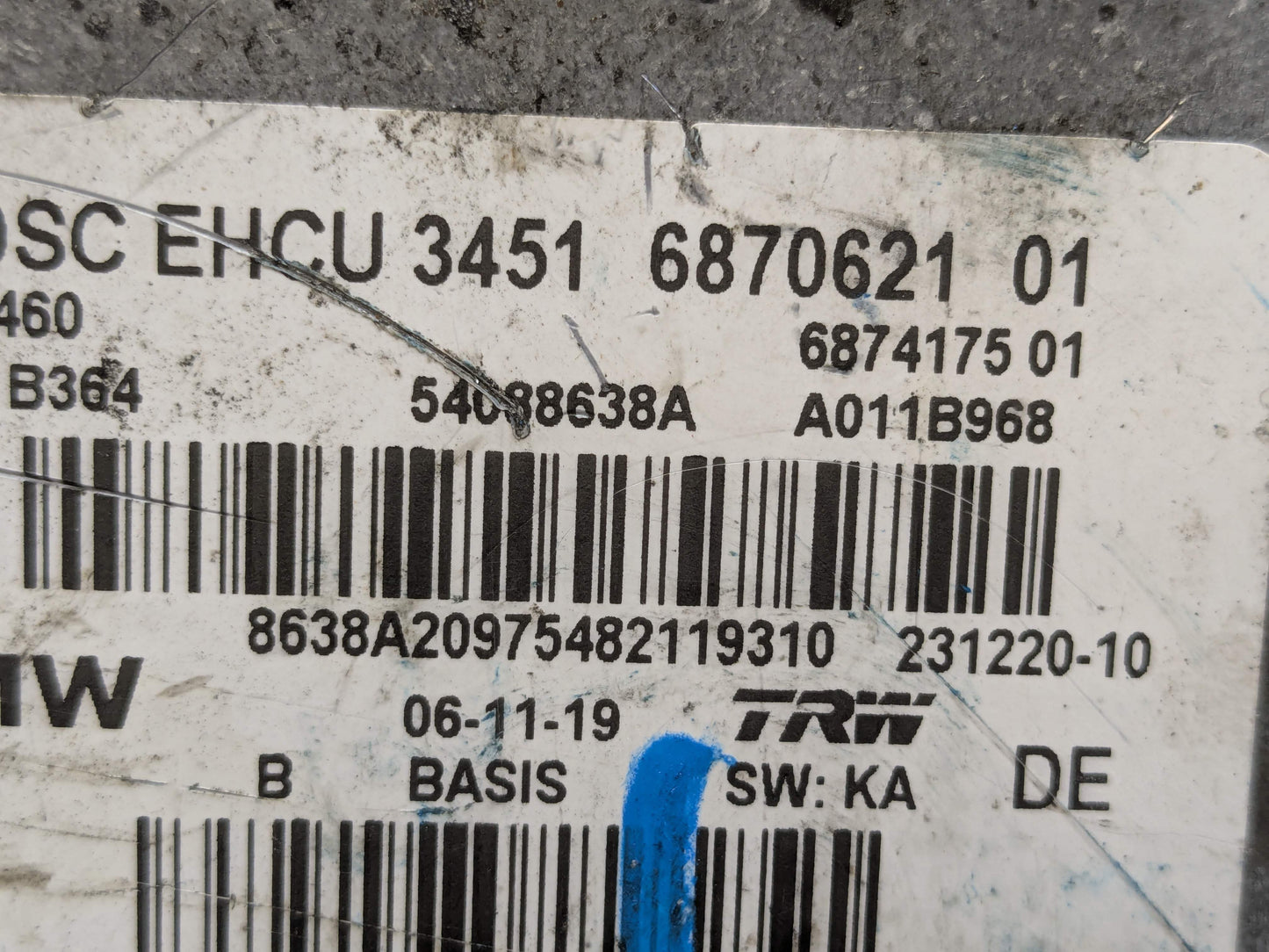 18-21 OEM BMW G01 X3 G02 X4 DSC ABS Pump Computer Unit Anti Lock Brake