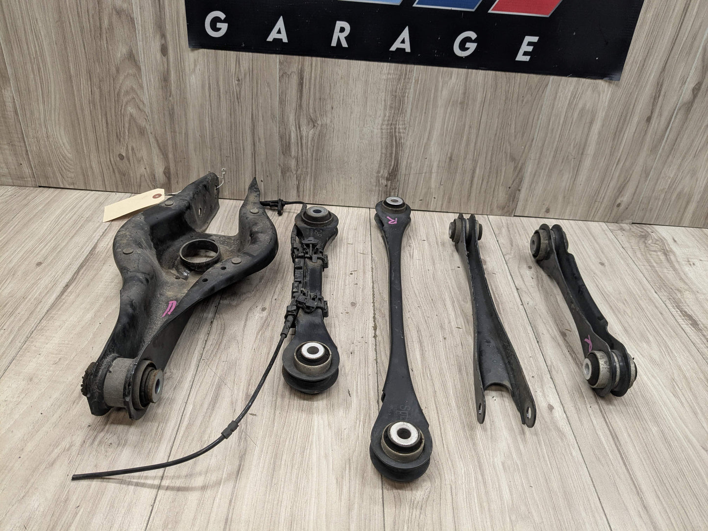 OEM BMW F22 F23 F30 F32 F33 F36 Rear Right Passenger Upper Lower Control Arm SET