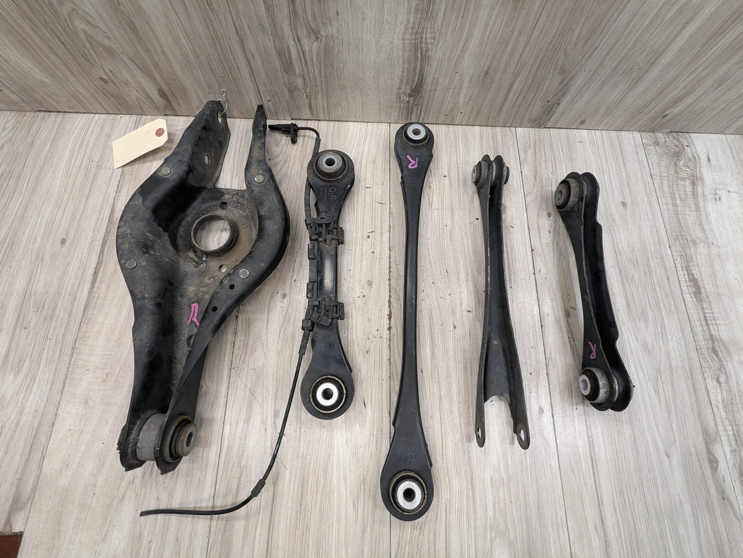 OEM BMW F22 F23 F30 F32 F33 F36 Rear Right Passenger Upper Lower Control Arm SET