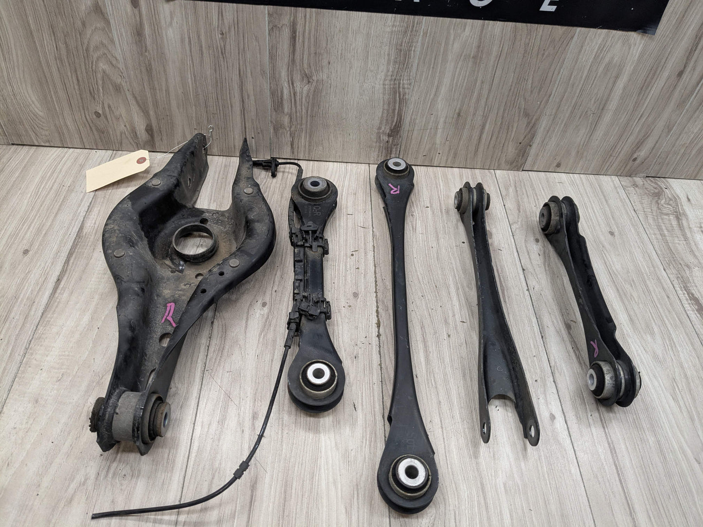 OEM BMW F22 F23 F30 F32 F33 F36 Rear Right Passenger Upper Lower Control Arm SET
