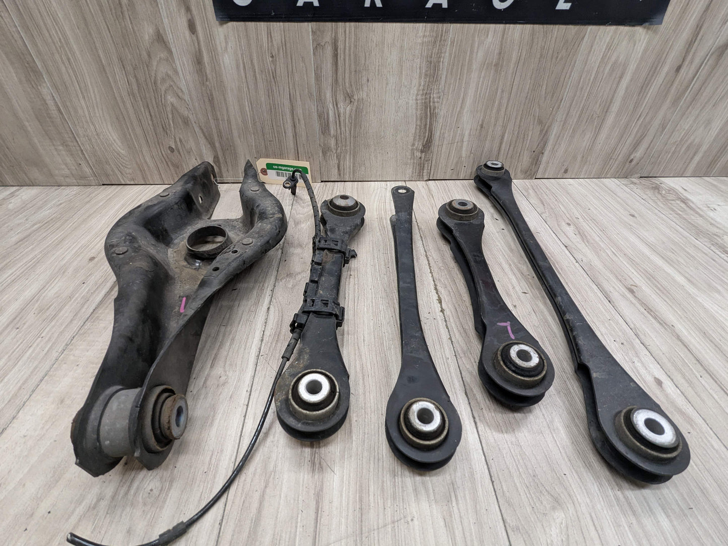 OEM BMW F22 F23 F30 F32 F33 F36 Rear Left Driver Upper Lower Control Arm SET