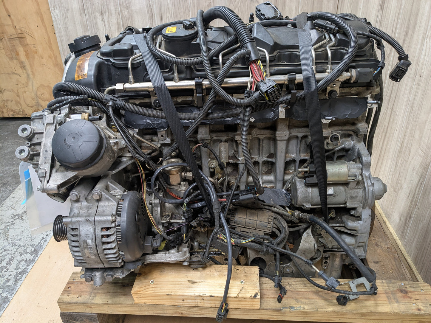 14-16 OEM BMW F30 F32 F36 RWD Long Block N55 COMPLETE ENGINE MOTOR 169k EWG Ran!