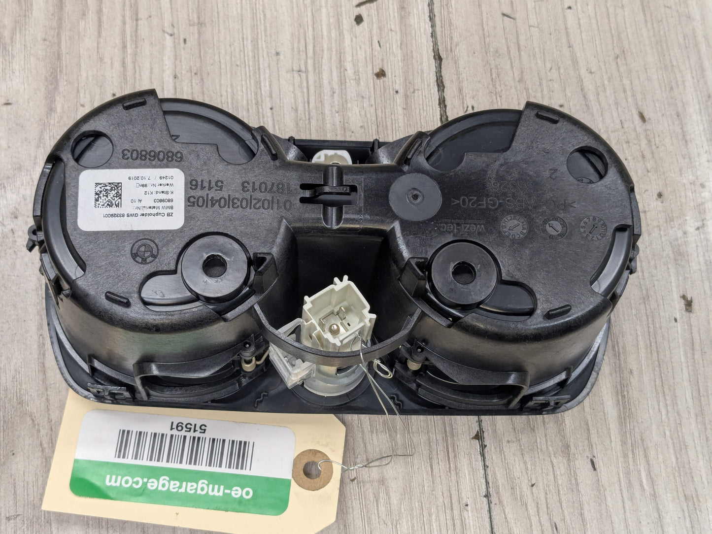 OEM BMW G20 G22 G26 G42 G80 G82 M3 Center Console Cup Holder Storage Compartment