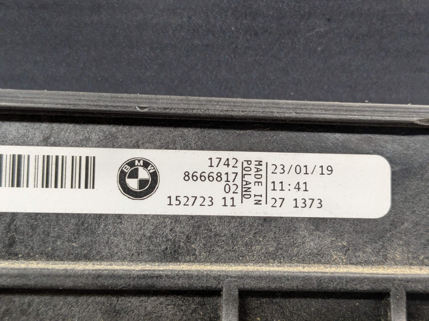 19-22 OEM BMW G20 iX 330i Engine B46 Radiator Cooling Auxiliary Fan 600W