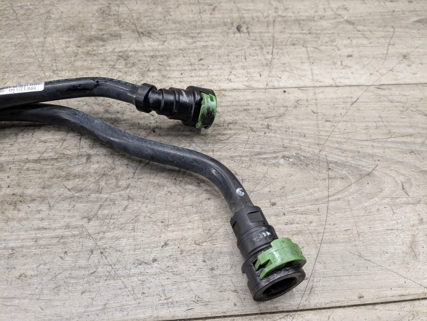 16-20 OEM BMW F22 F23 F30 F32 F33 F34 F36 Transmission Oil Cooler lines B46 B58