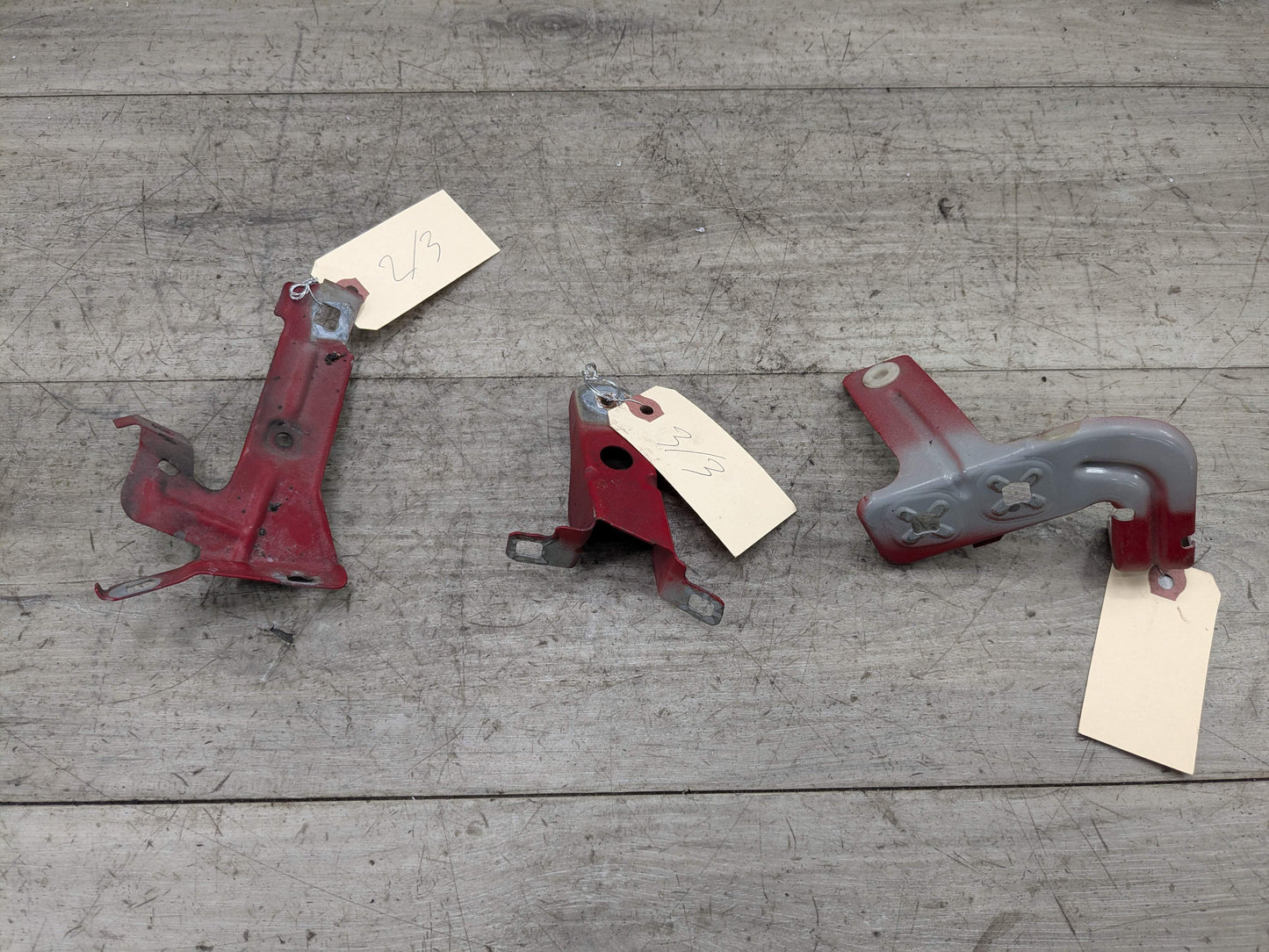 12-20 OEM BMW F30 F32 F33 F36 Front Left Driver Fender Wing Holder Bracket SET