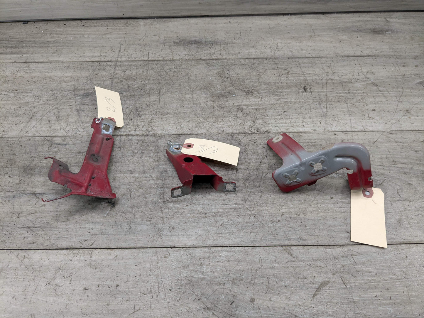 12-20 OEM BMW F30 F32 F33 F36 Front Left Driver Fender Wing Holder Bracket SET