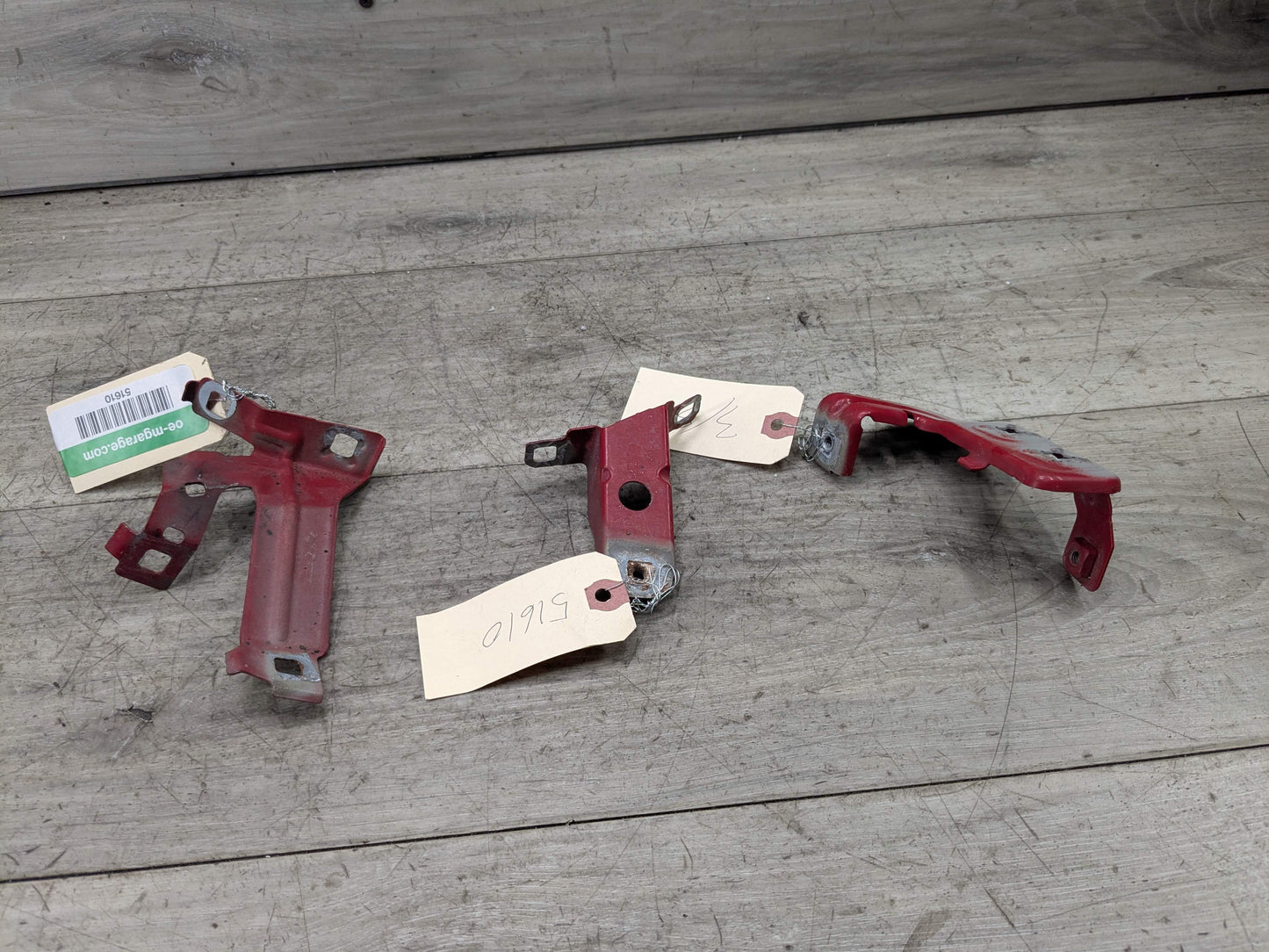 OEM BMW F30 F32 F33 F36 Front Right Passenger Fender Wing Holder Bracket SET