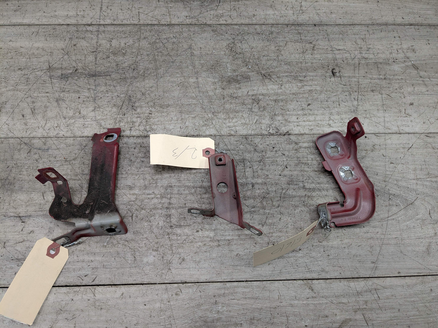 OEM BMW F30 F32 F33 F36 Front Right Passenger Fender Wing Holder Bracket SET