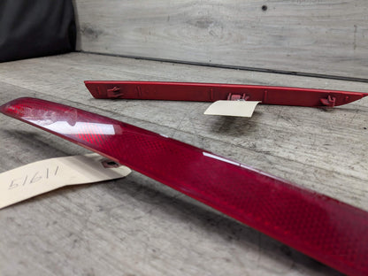 12-18 OEM BMW F30 F31 F34 Rear Bumper Left Right Side Marker Light Reflector SET