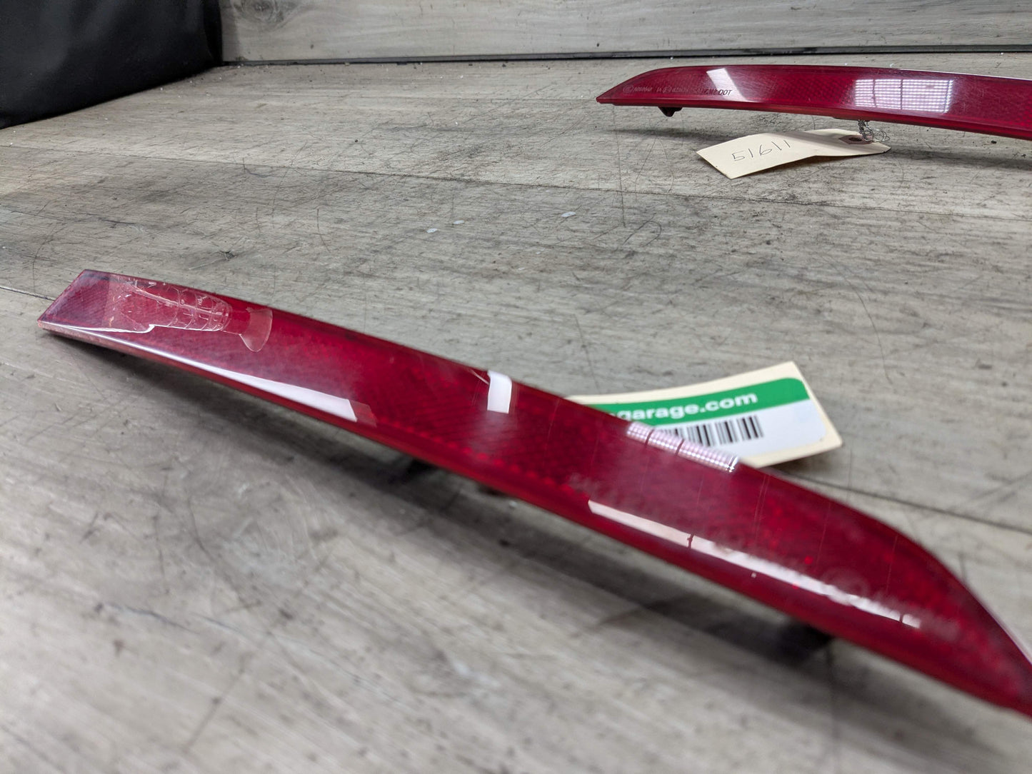 12-18 OEM BMW F30 F31 F34 Rear Bumper Left Right Side Marker Light Reflector SET
