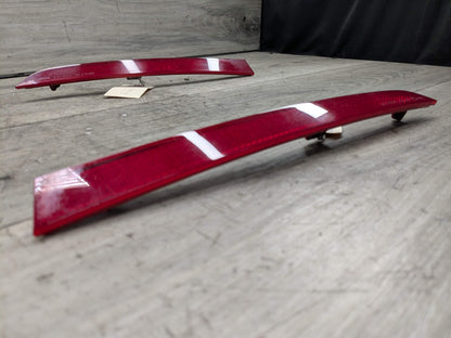 12-18 OEM BMW F30 F31 F34 Rear Bumper Left Right Side Marker Light Reflector SET