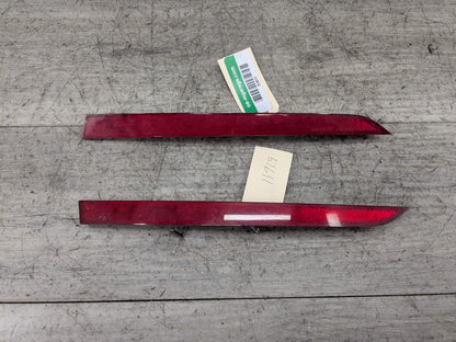12-18 OEM BMW F30 F31 F34 Rear Bumper Left Right Side Marker Light Reflector SET