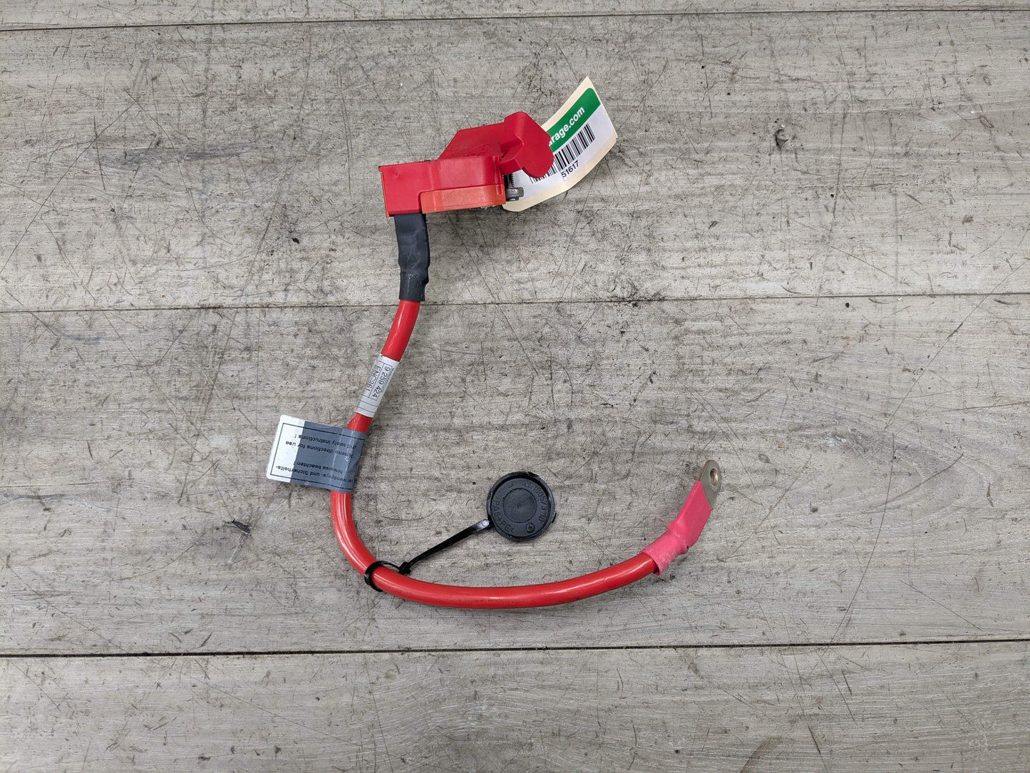 12-20 OEM BMW F30 F32 F34 F80 F82 Battery Plus Pole Terminal Positive Red Cable