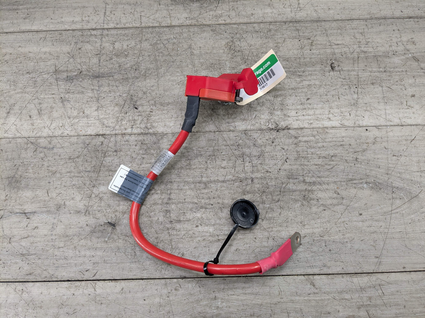 12-20 OEM BMW F30 F32 F34 F80 F82 Battery Plus Pole Terminal Positive Red Cable