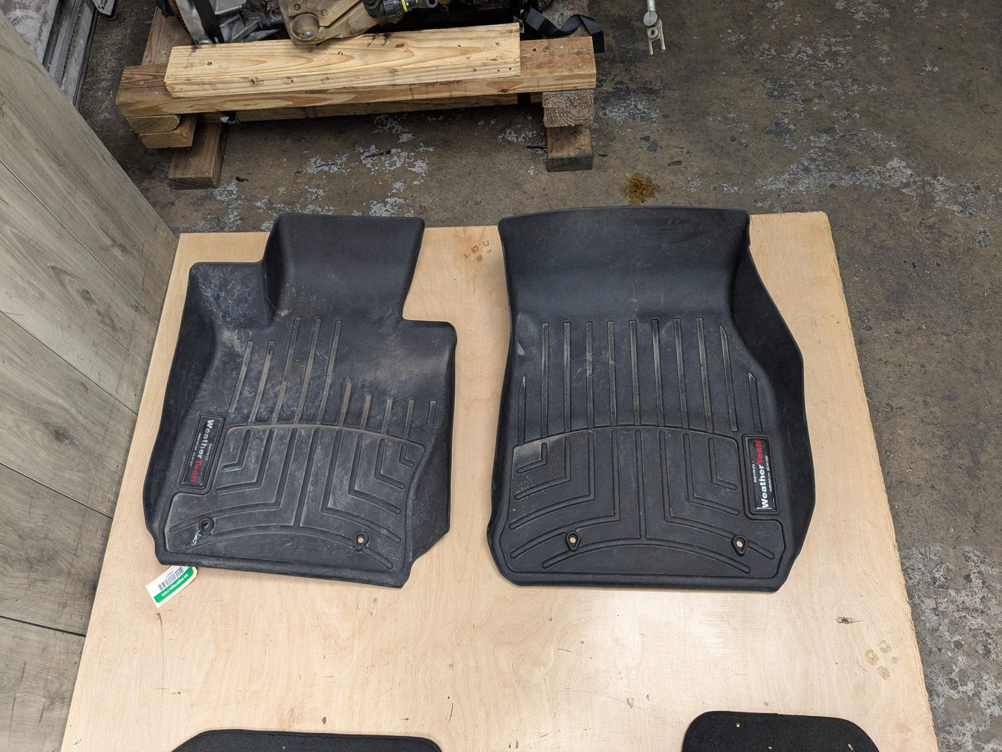 OEM BMW F34 340 Front Rear Left Right Carpet All Weather Floor Mats Black SET