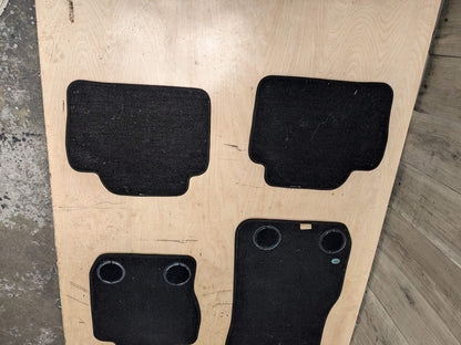 OEM BMW F34 340 Front Rear Left Right Carpet All Weather Floor Mats Black SET