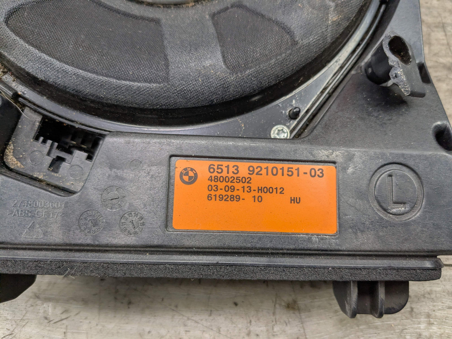 OEM BMW F30 F32 F33 F36 F80 F82 M3 M4 Sub Subwoofers Audio Speaker HARMAN KARDON