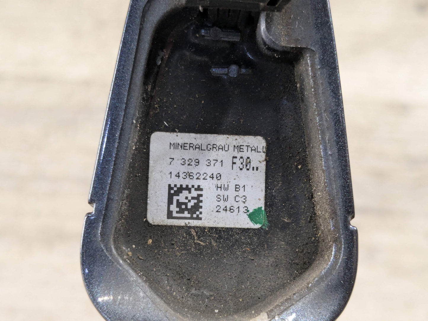 *12-18 OEM BMW F30 F32 F36 F82 COMFORT ACCESS Front LEFT Driver Door Handle Gray