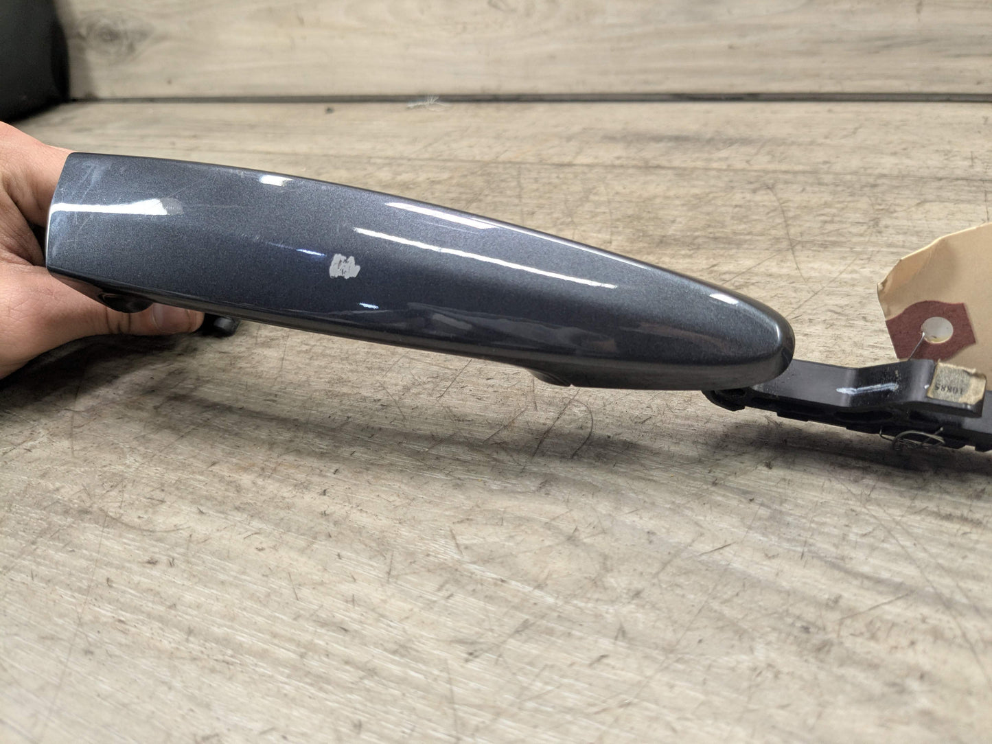 12-18 OEM BMW F30 F32 F80 Front Right Passenger Door Handle COMFORT ACCESS Gray