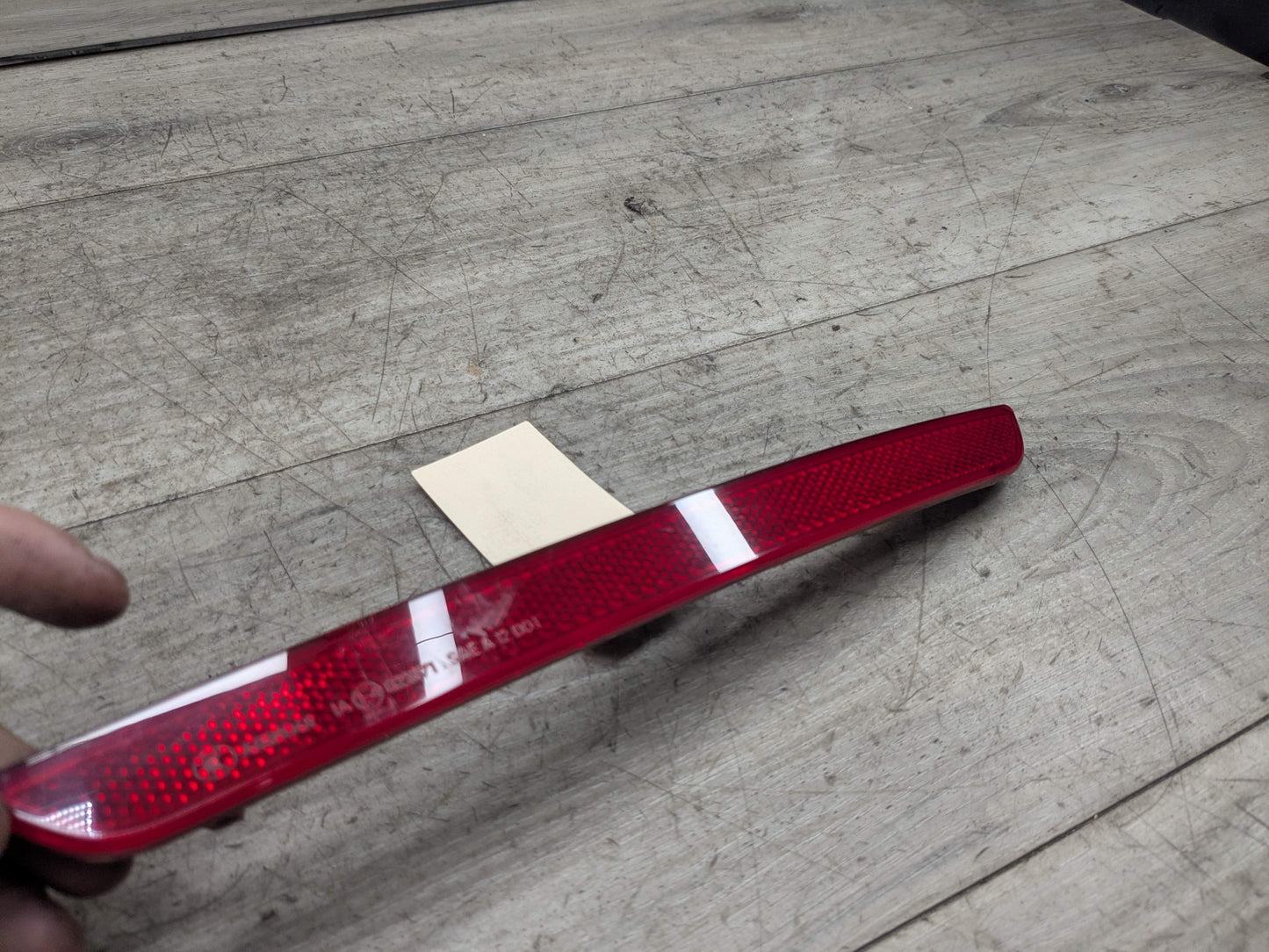 OEM BMW F32 F33 F36 M SPORT Rear Bumper Right Passenger Side Light Reflector